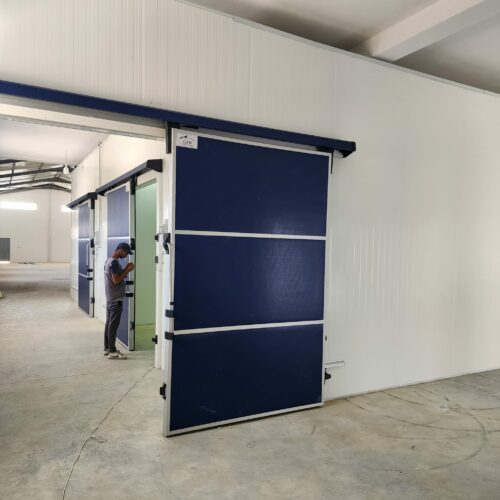 Mise en service 2 chambres froide positif 60 tonnes