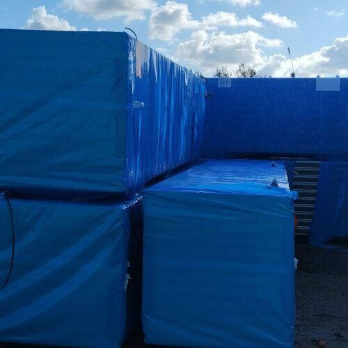 travaux en cours Entrepot Frigorifique