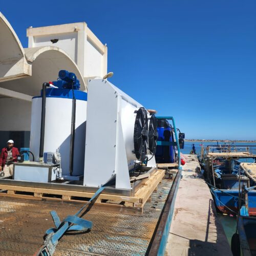 Livraison fabrique de glace 5 tonnes/24h Ajim djerba
