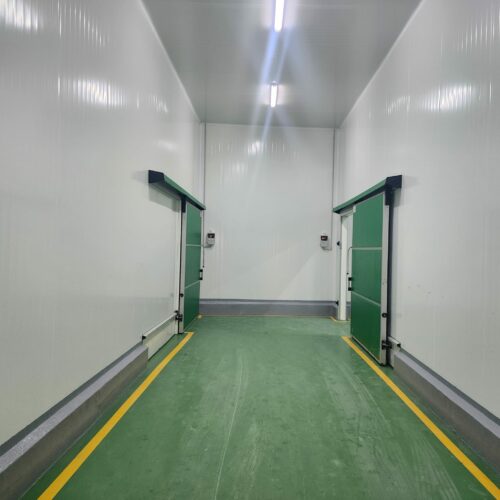 Mise en service 2 chambre froide positif 80 tonnes