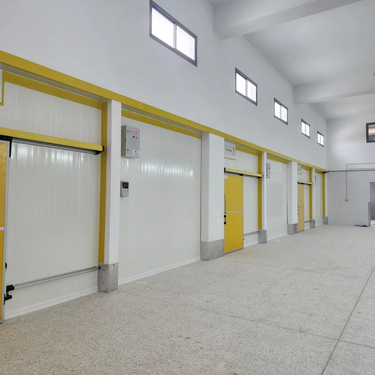 Construction de chambre froide négative en Tunisie