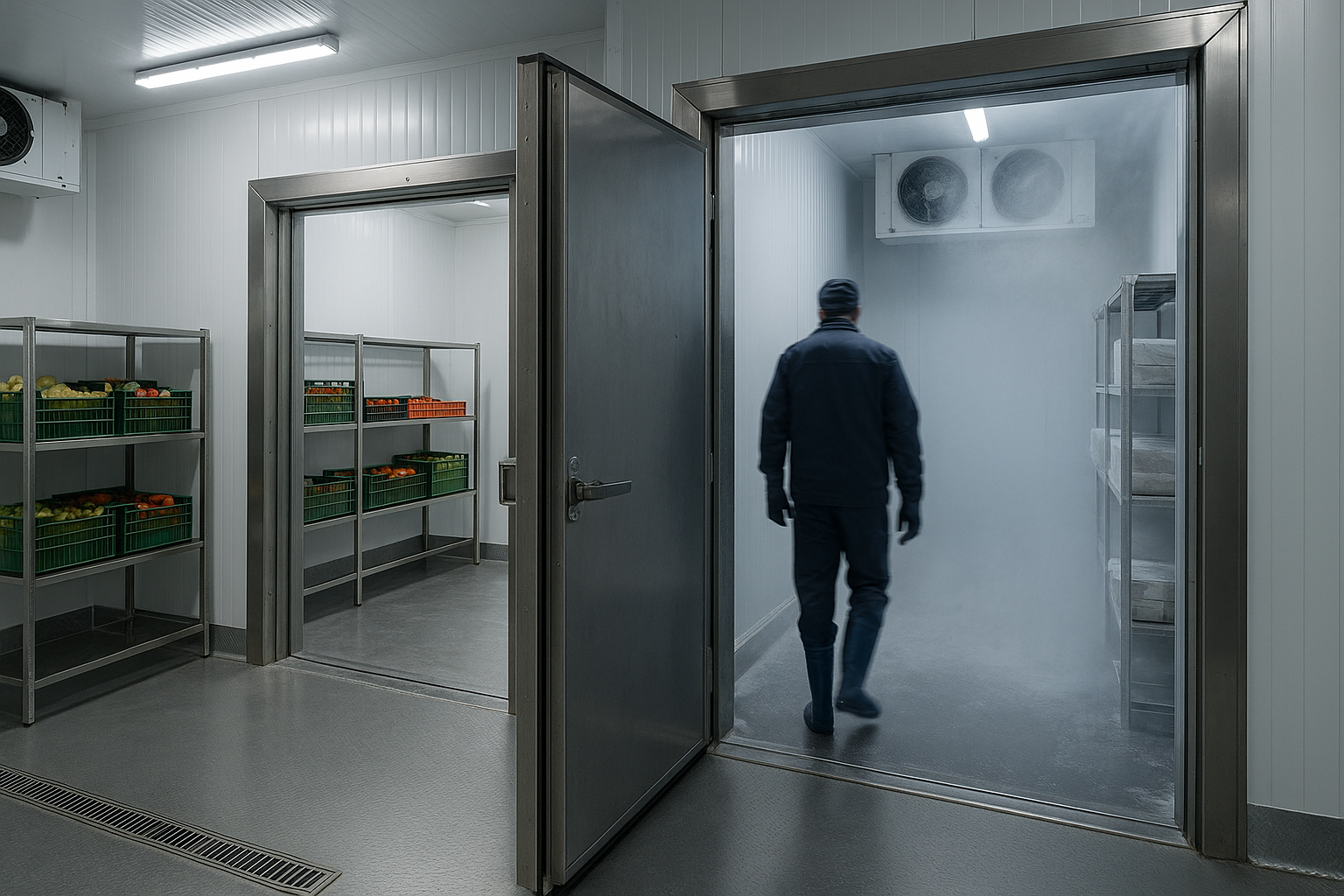 chambre froide négative